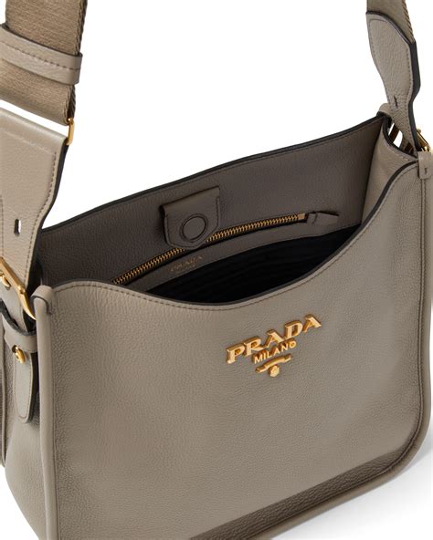 prada hobo leather bag